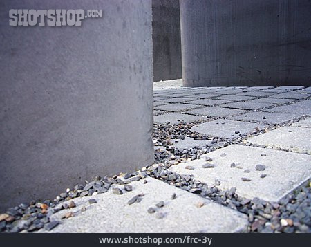 
                Stein, Beton, Denkmal Für Die Ermordeten Juden Europas                   