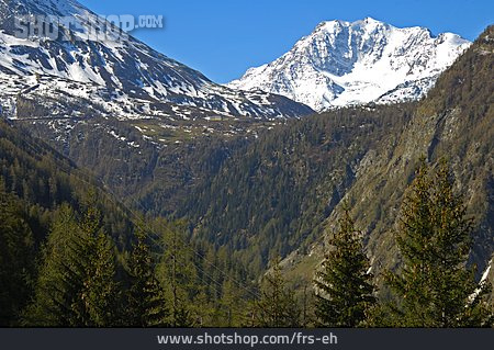 
                Gebirge, Fletschhorn, Simplon Pass                   