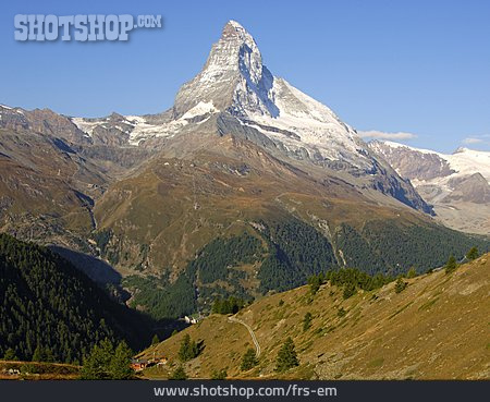 
                Gebirge, Gipfel, Matterhorn                   