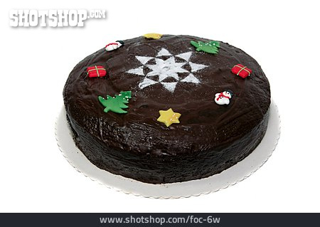 
                Weihnachten, Kuchen, Schokoladenkuchen                   