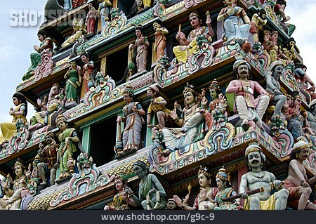 
                Tempel, Hinduismus, Sri Mariamman Tempel                   