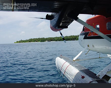 
                Insel, Wasserflugzeug, Malediven, Air-taxi                   