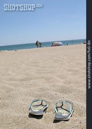 
                Strand, Sand, Sommer, Flip Flops                   