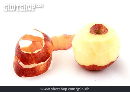 
                Apfel, Geschält                   