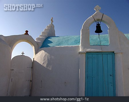 
                Griechenland, Kapelle, Mykonos                   
