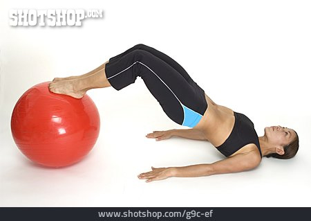 
                Sport & Fitness, Gymnastik, Gymnastikball, Workout                   