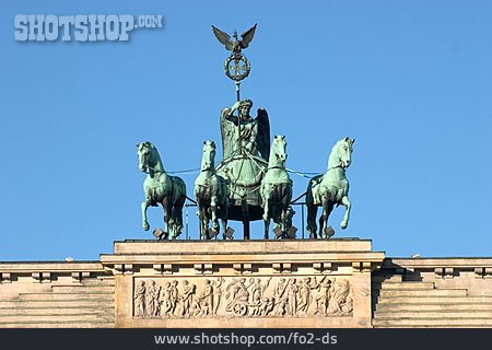 
                Berlin, Brandenburger Tor, Quadriga                   