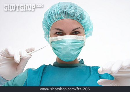 
                Skalpell, Chirurgin                   