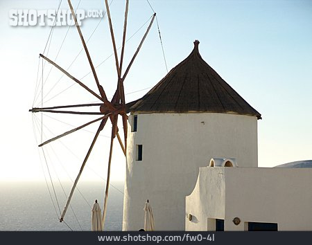 
                Windmühle, Santorin                   