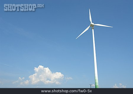 
                Windrad, Alternative Energie, Stromerzeugung                   