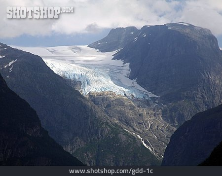 
                Gletscher, Norwegen, Krunebreen                   