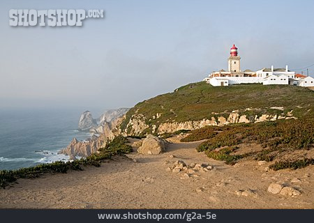 
                Leuchtturm, Portugal, Steilküste, Cabo Da Roca                   