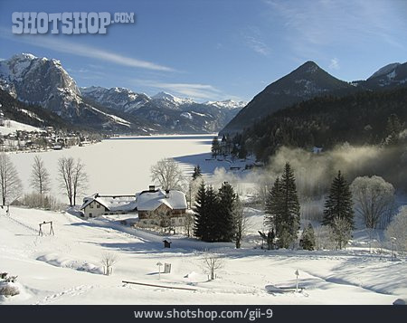 
                Winterlandschaft, Steiermark, Grundlsee                   