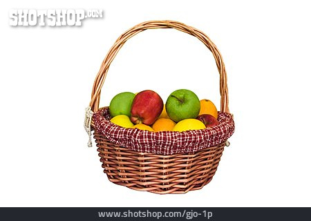 
                Obst, Apfel, Korb                   