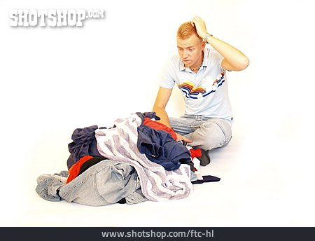 
                Young Man, Laundry, Laundry                   
