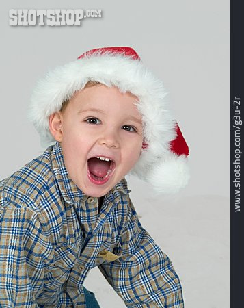 
                Kind, Mütze, Lachen, Weihnachten                   