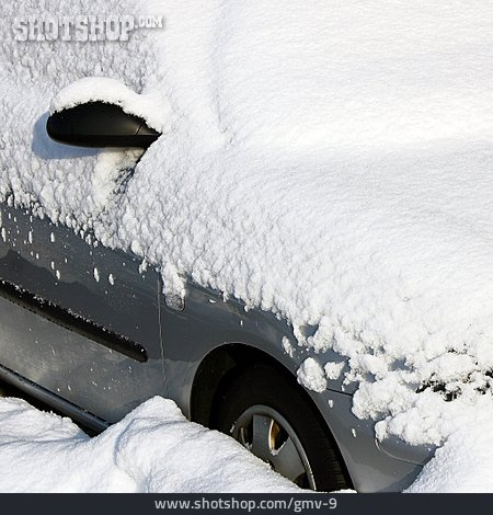 
                Auto, Schnee                   