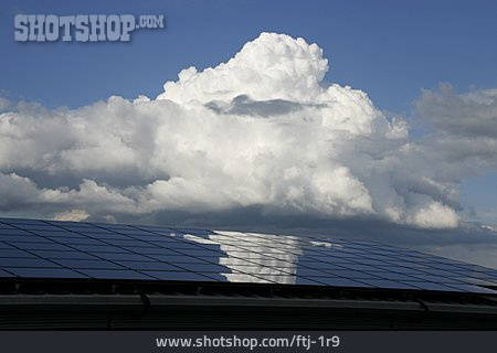 
                Wolke, Dach, Solarenergie                   