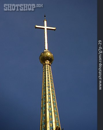 
                Kreuz, Invalidendom, Kirchturmspitze                   