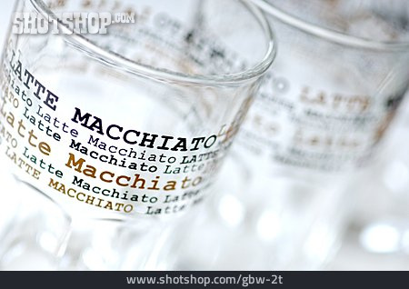 
                Glas, Milchkaffee, Latte Macchiato                   