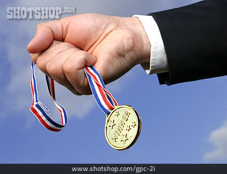 
                Erfolg & Leistung, Sieger, Sieg, Medaille                   