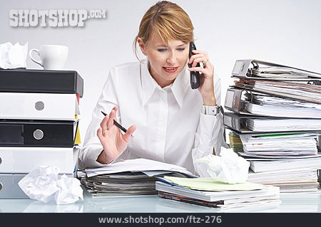 
                Frau, Streß & Belastung, Bürokratie                   