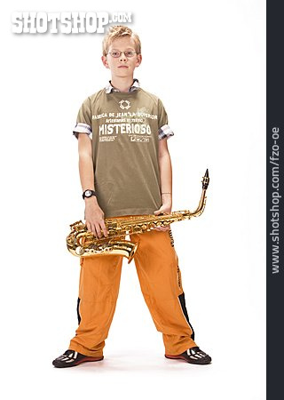
                Musikinstrument, Saxophon, Musikschüler                   