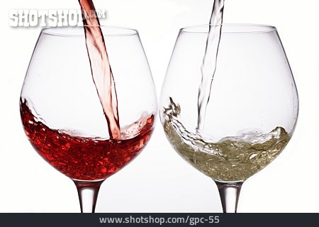
                Glas, Rotwein                   