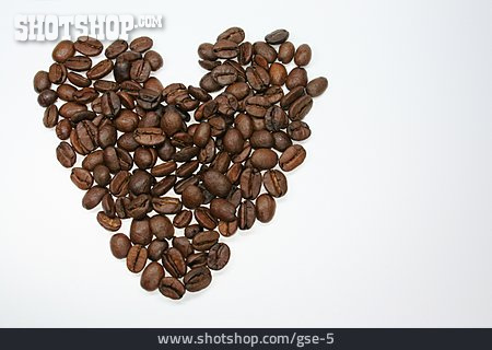 
                Herz, Kaffeebohnen                   