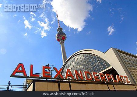 
                Berlin, Television Tower, Alexanderplatz                   