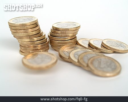 
                Geld, Euro, Münzen, 1 Euro                   