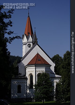 
                Kirche, Dolni Becva                   