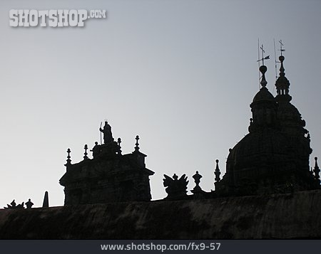 
                Kathedrale, Pilgerreise, Santiago De Compostela                   