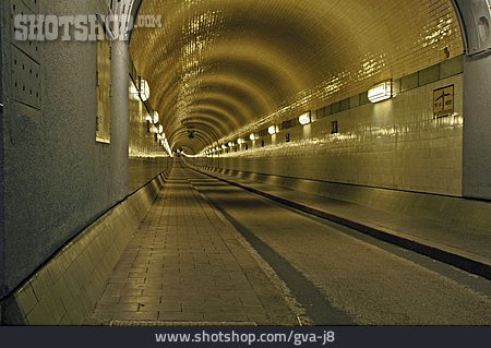 
                Tunnel, Elbtunnel, Alter Elbtunnel                   