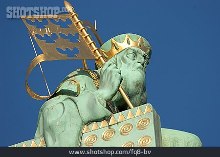 
                König, Statue                   