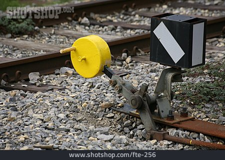 
                Eisenbahnweiche, Eisenbahnsignal                   