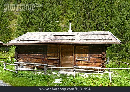 
                Hütte, Berghütte, Alm                   