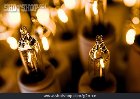
                Glühbirne, Lichterkette, Weihnachtsdekoration                   