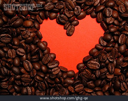 
                Liebe, Kaffee, Kaffeebohne                   