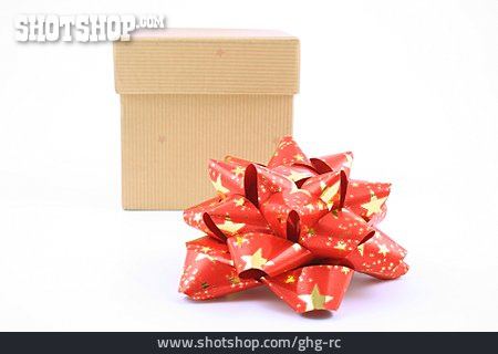 
                Geschenkkarton, Paketschleife                   