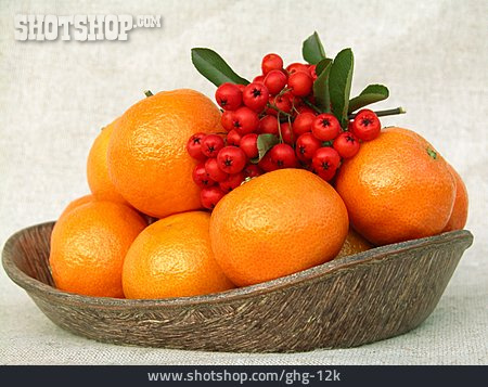 
                Mandarine, Obstschale                   