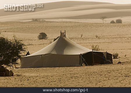 
                Wüste, Zelt, Mauretanien                   