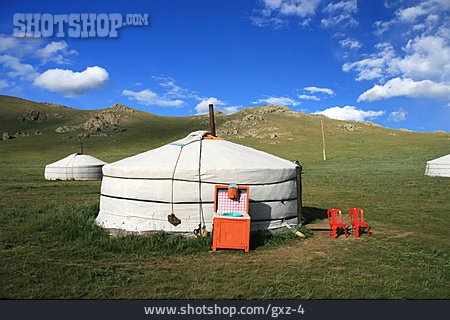 
                Jurte, Mongolei                   