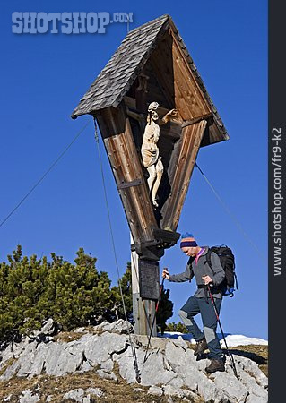
                Gipfelkreuz, Bergsteiger                   