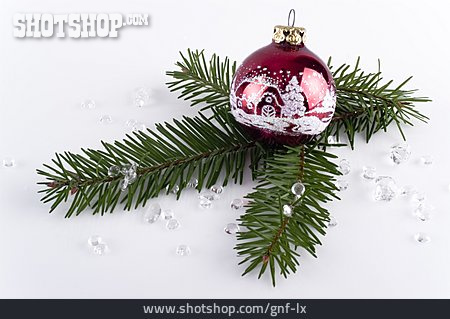 
                Weihnachtsdekoration, Weihnachtsbaumkugel                   