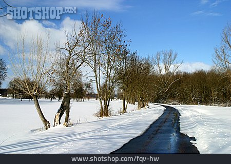 
                Landschaft, Winter                   