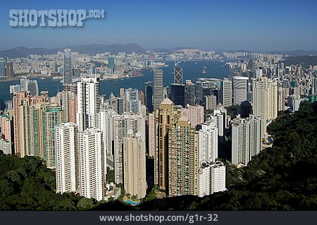 
                Wolkenkratzer, Hong Kong                   