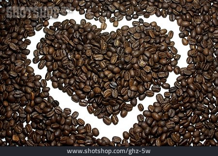 
                Herz, Kaffeebohne                   