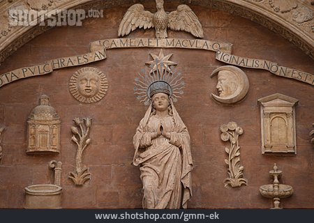 
                Kathedrale La Seu, Marienfigur                   
