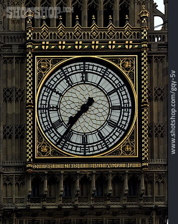 
                Uhr, London, The Clock Tower                   